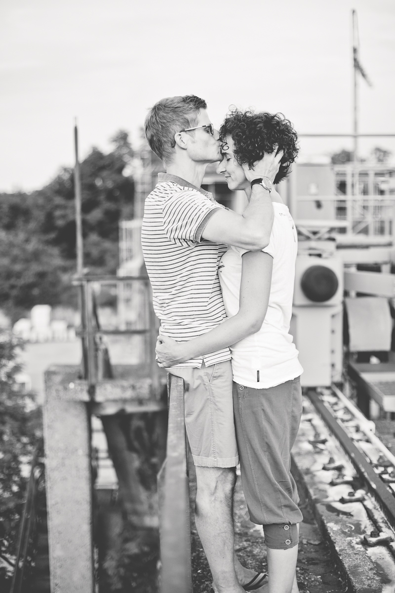 Engagementshooting in der Zeitenströmung Dresden