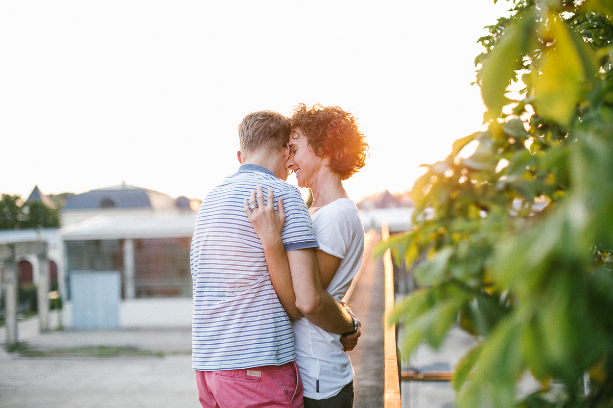 Engagementshooting in der Zeitenströmung Dresden