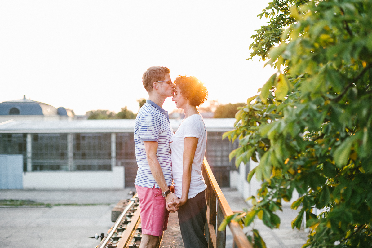 Engagementshooting in der Zeitenströmung Dresden