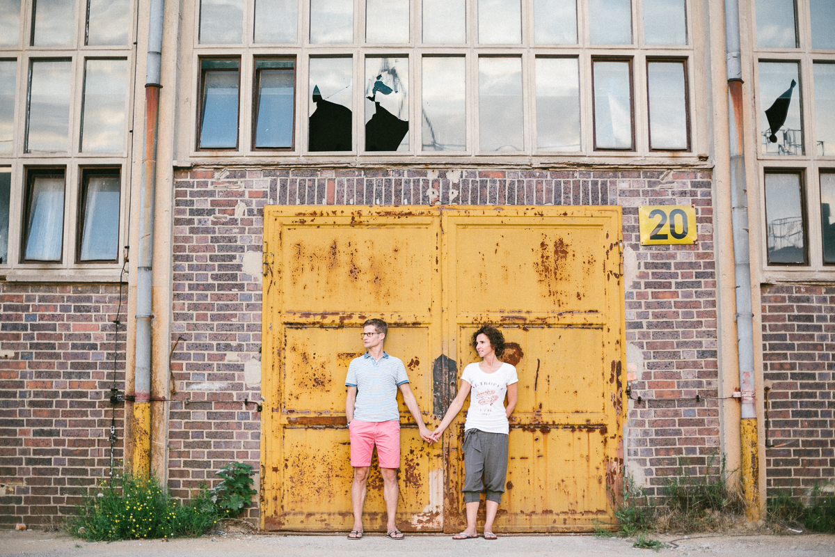 Engagementshooting in der Zeitenströmung Dresden