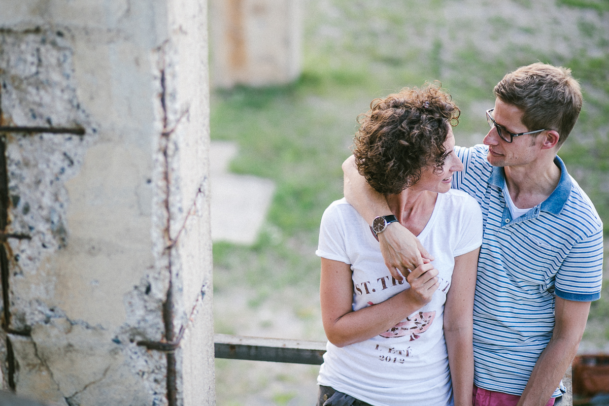 Engagementshooting in der Zeitenströmung Dresden